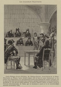 Frimurarmord (gravyr) av French School