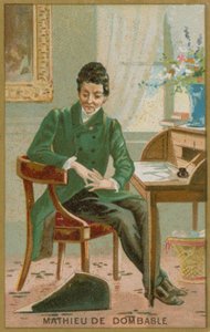 Mathieu de Dombasle av French School