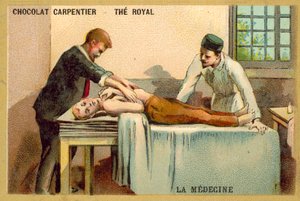 Medicin (chromolitho) av French School