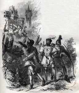Legosoldater och banditer av påven Clemens VI (Peter Roger av French School