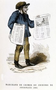 Brottshandlare eller tidningsförsäljare av French School