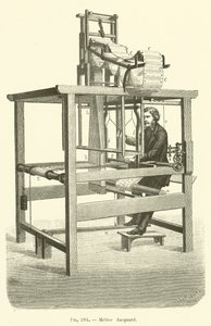 Metier Jacquard (gravyr) av French School