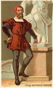 Michelangelo, italiensk konstnär av French School