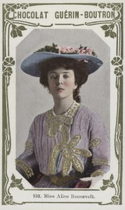 Miss Alice Roosevelt (färgad bild) av French School
