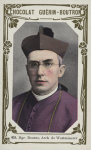 Monseigneur Bourne, Arch de Westminster (färgad bild) av French School