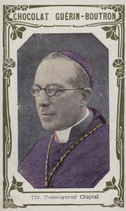 Monseigneur Chaptal (färgat foto) av French School