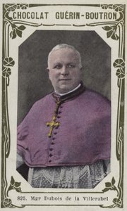 Monsignor Dubois de la Villerabel (färgat foto) av French School