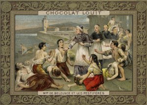 Monsignor de Belsunce, biskop av Marseille och pestoffer, 1720 av French School