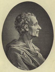 Montesquieu (fotogravyr) av French School