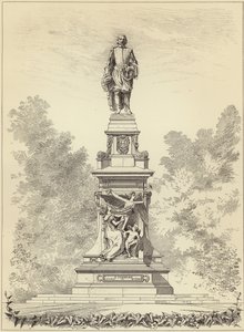 Champlain monument av French School