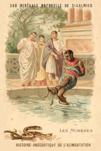 Muränor (chromolitho) av French School