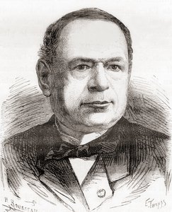 Moritz Hermann von Jacobi, från Les Merveilles de la Science, publicerad ca 1870 (gravyr) av French School
