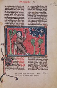 Ms 320 Fol.192 The Heavens, från De Natura rerum av Thomas van Cantimpre (1201-72) av French School