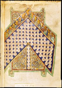 Ms 476 fol.233 Sida från en bibel av French School