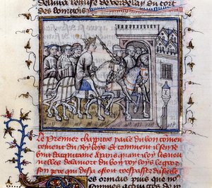 Ms 783 St. Louis (1215-70) av Frankrike (vellum) av French School