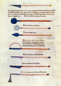 Ms 89 Ter fol.115 Kirurgiska instrument från en avhandling av Abul Qasim Kalaf ibn al-Abbas al Zahrawi (Albucasis) av French School