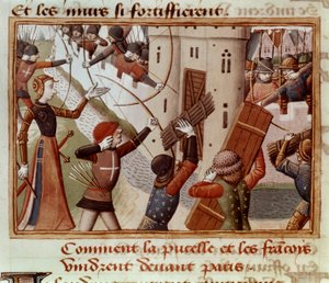 Fr 5054 f.66v Belägringen av Paris, oktober 1428, 