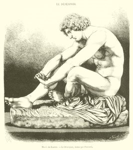 Louvren, Despair (gravyr) av French School