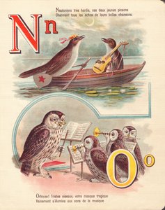 N O: Näktergal, navigation, uggla, orkester av French School