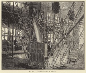 Nacelle du Ballon de Schwarz (gravyr) av French School