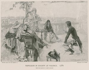 Napoleon i samhället i Valence av French School
