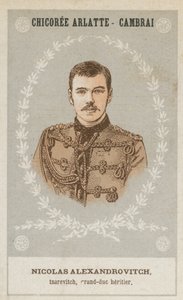 Nicolas Alexandrovitch, tsarevitch, storhertigarv av French School
