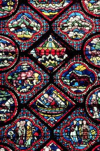 Noahs ark fönster, 1200-talet av French School