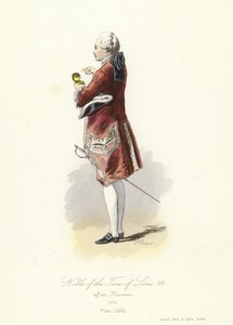 Adel av tiden för Ludvig XVI av Frankrike av French School