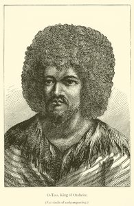 O-Too, König von Otaheite (Stich)