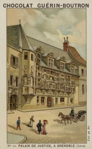 Domstolsbyggnad i Grenoble, Isère av French School
