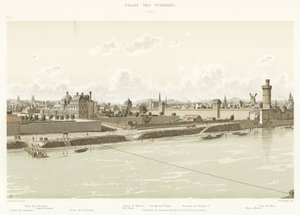 Tuileriepalatset, 1585 av French School