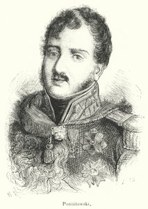 Paniatowski (gravyr) av French School