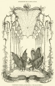 Papillonneries humaiaes (gravyr) av French School