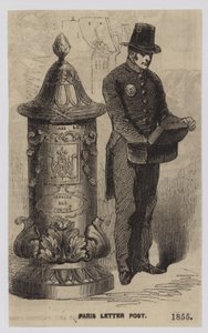 Paris brevpost, 1855 av French School