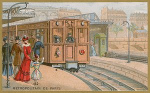 Paris tunnelbana av French School