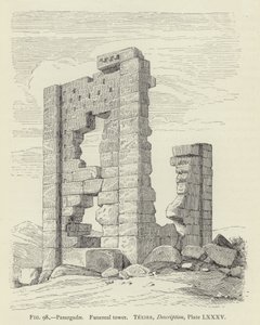 Pasargadae, begravningstorn av French School