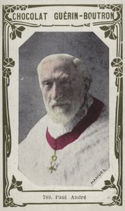 Paul Andre (färgad bild) av French School