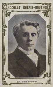 Paul Boncour (färgad bild) av French School