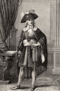 Paul Francois Jean Nicolas Comte de Barras (1755-1829), från "Historia om den franska revolutionen" av Louis Blanc av French School