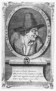 Paul Scarron (gravyr) av French School