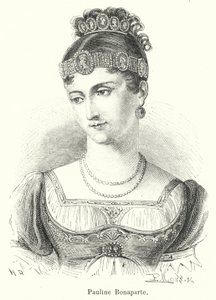 Pauline Bonaparte (gravyr) av French School