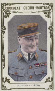 Pelletier dOisy (färgad bild) av French School