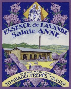 Parfymetikett, Essence of Lavender av French School