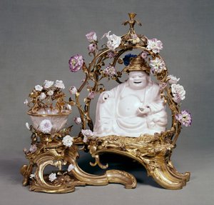 Parfymör (Cassolette) 1745-49 (kinesiskt porslin, mjukpastaporslin & ormolu)