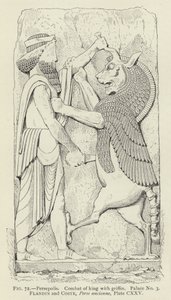 Persepolis, strid mellan kungen och gripen, Palace nr 3 av French School