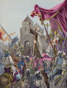 Peter eremiten predikar det första korståget av French School