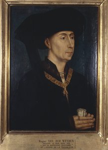 Filip III den gode/hertig av Burgund/överhuvud för orden av det gyllene skinnet av French School
