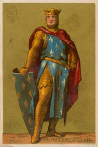 Filip II Auguste av French School