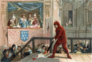 Filip IV, känd som Le Bel av French School