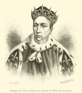 Filip av Valois (gravyr) av French School